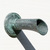 Eva fountain spout with heavy verdigris patina